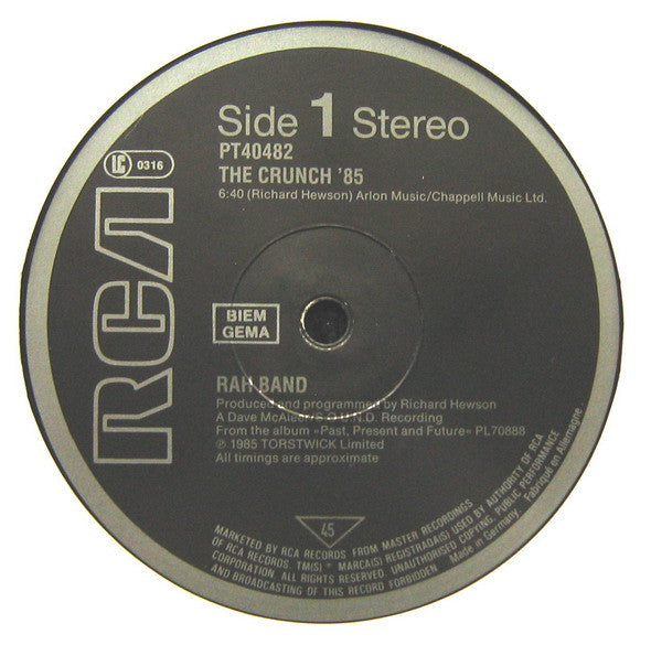 RAH Band : The Crunch '85 (12")