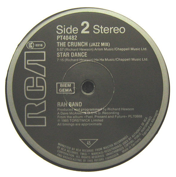 RAH Band : The Crunch '85 (12")