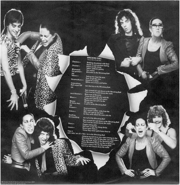 Grace Slick : Welcome To The Wrecking Ball! (LP, Album, Gat)