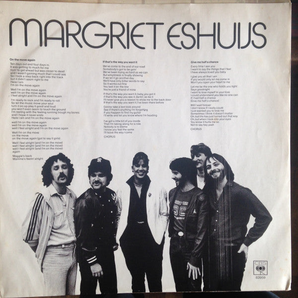 Margriet Eshuijs : On The Move Again (LP, Album)