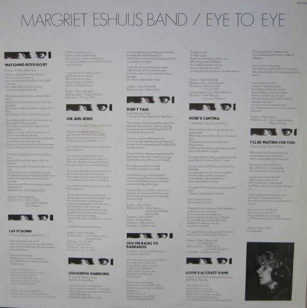 Margriet Eshuijs Band : Eye To Eye (LP, Album)