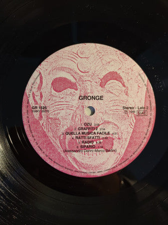 Gronge : Fase Di Rigetto (LP, Album, Ltd)
