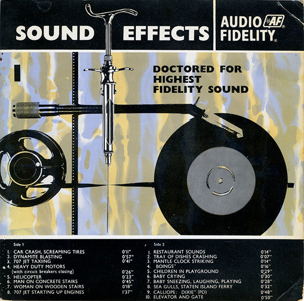 No Artist : Audio Fidelity Sound Effects No. 1 (7", Mono)