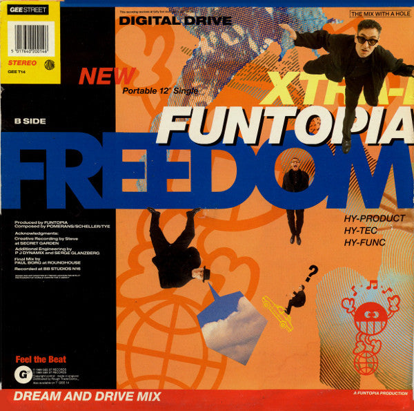 Funtopia Featuring Jimi Polo : Freedom (12", Single)