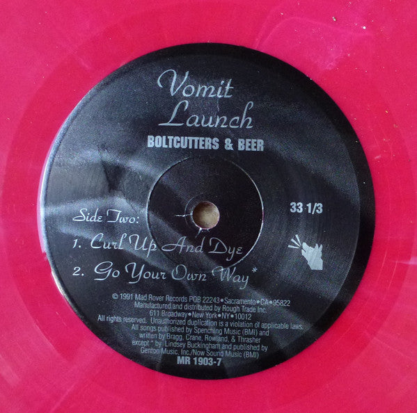 Vomit Launch : Boltcutters & Beer (7", Red)