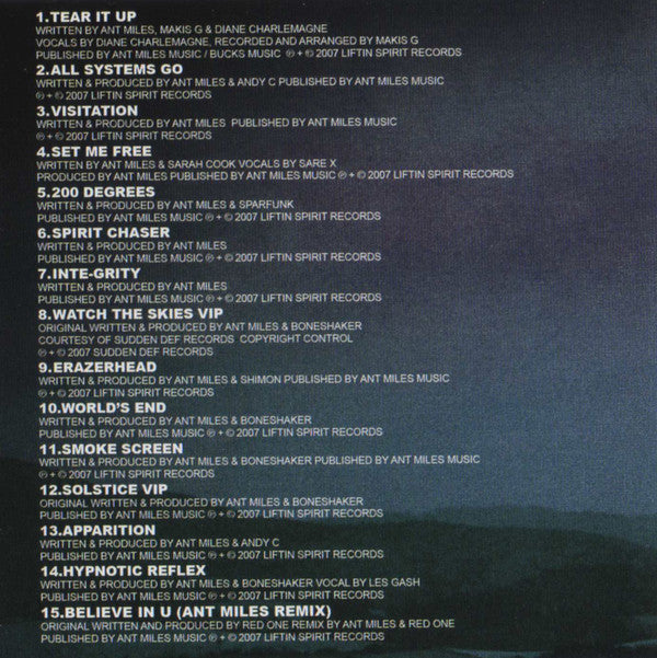 Ant Miles : Visitations (CD, Album, Mixed + CD, Comp)