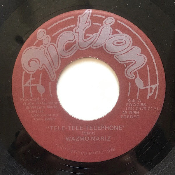 Wazmo Nariz : Tele-Tele-Telephone (7", Single)