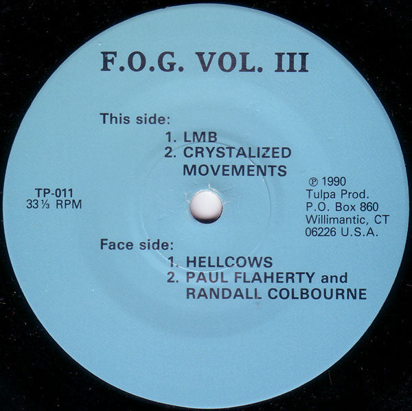 Various : FOG Three: The Love Attack (7", EP, Comp)