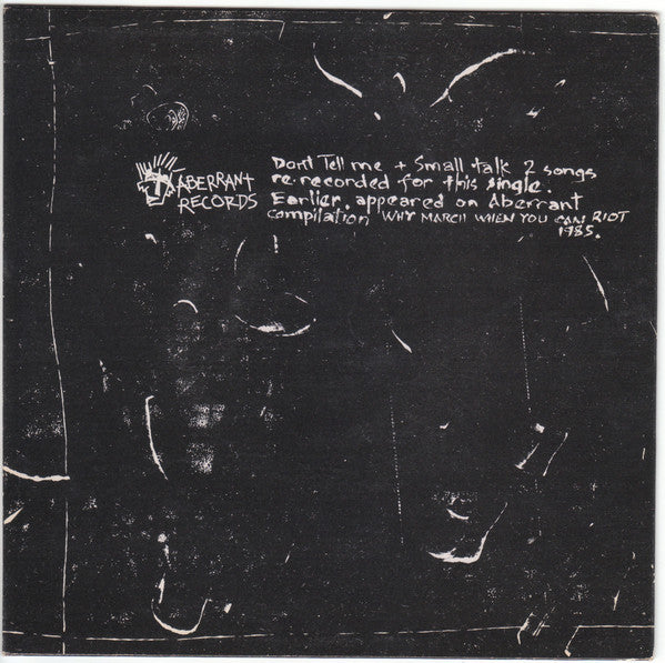 feedtime : Don't Tell Me / Small Talk (7", Single)