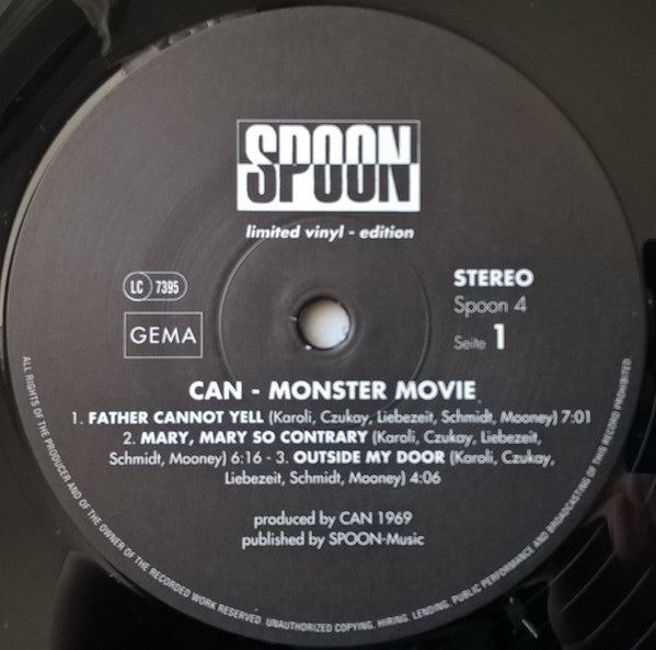 Can : Monster Movie (LP, Album, Ltd, RE)