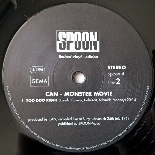 Can : Monster Movie (LP, Album, Ltd, RE)