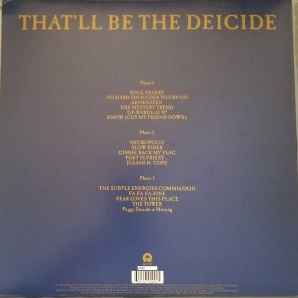 Julian Cope : Jehovahkill (LP + LP, S/Sided, Etch + Album, RE)