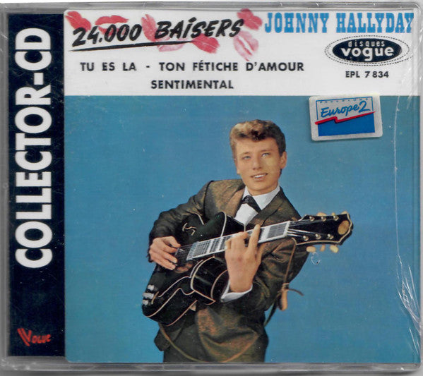Johnny Hallyday : 24.000 Baisers (CD, EP, RE, Sli)