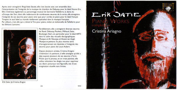 Erik Satie - Cristina Ariagno : Piano Works Complete (6xCD + Box)