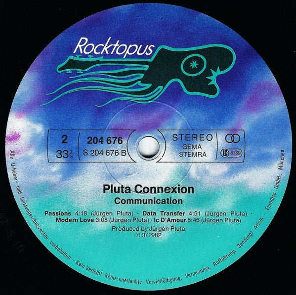 Pluta Connexion : Communication (LP, Album)