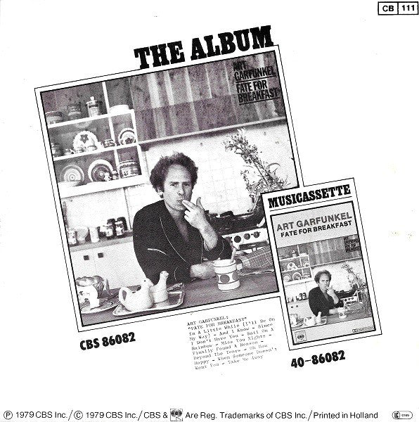 Art Garfunkel : Since I Don't Have You (7", Single)