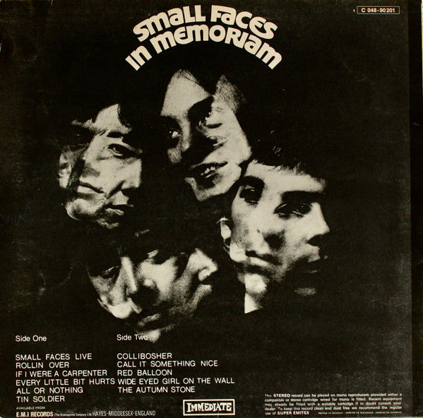 Small Faces : In Memoriam (LP, Comp)