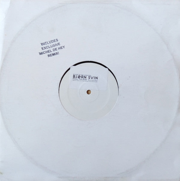 Bjørn Svin : Enjoy The Ride (Mand Over Bord) (12", Maxi, Promo, W/Lbl)