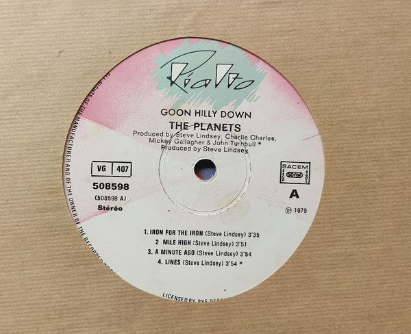 The Planets (2) : Goon Hilly Down (LP, Album)