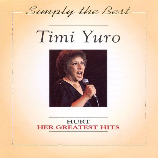 Timi Yuro : Hurt Her Greatest Hits (CD, Comp)
