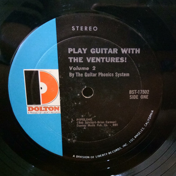The Ventures : Play Guitar With The Ventures! Volume 2 (LP, Album)