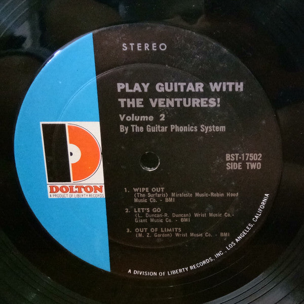 The Ventures : Play Guitar With The Ventures! Volume 2 (LP, Album)