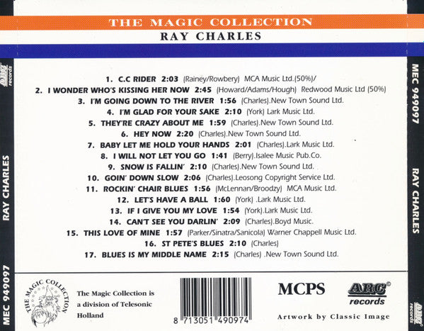 Ray Charles : The Magic Collection (CD, Comp)