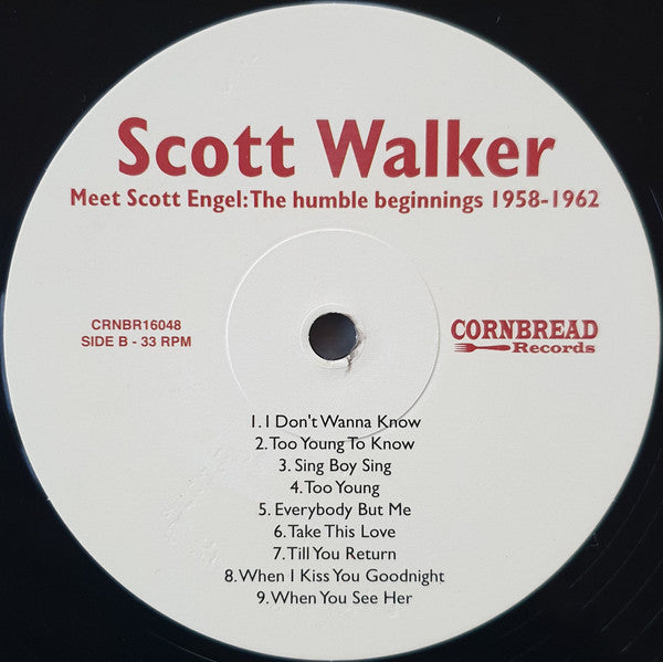 Scott Walker : Meet Scott Engel: The Humble Beginnings 1958-1962 (LP, Comp, RM, S/Edition)
