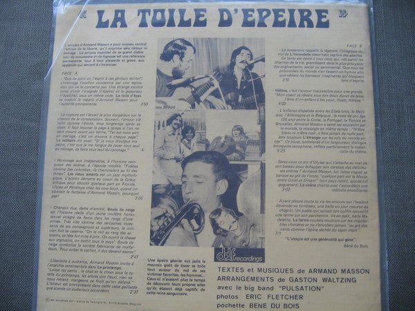Armand Masson : La Toile D'Epeire (LP, Album)
