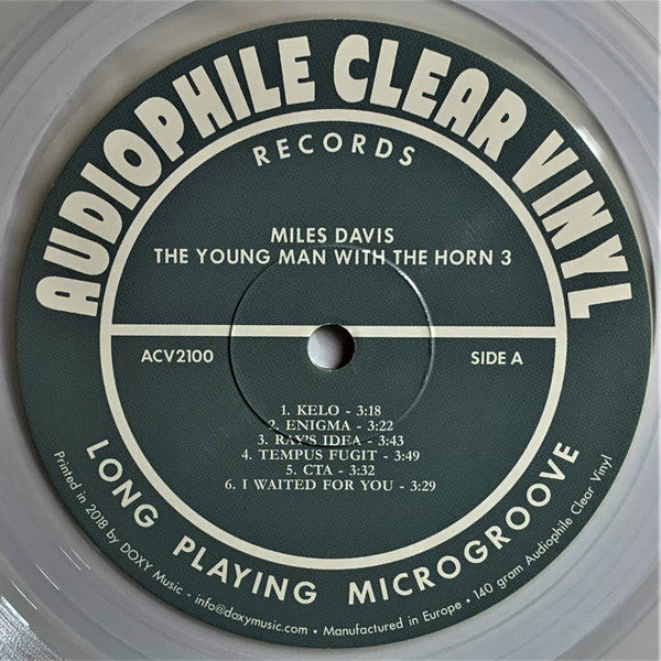 Miles Davis : Young Man With The Horn Vol. III (LP, Comp, Num, Cle)