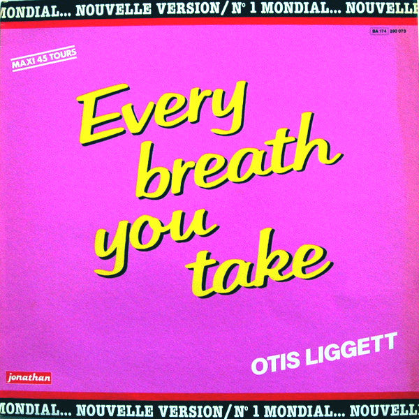 Otis Liggett : Every Breath You Take (12", Maxi)