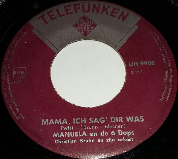 Manuela (5) en Die 6 Dops : Mama (7", Single)