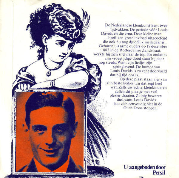 Louis Davids : Wat Een Meisje Weten Moet... (7", EP, Comp, 4-P)