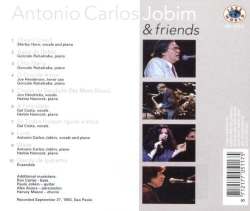 Antonio Carlos Jobim : Antonio Carlos Jobim & Friends - Tribute Concert  (CD)