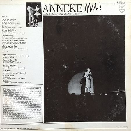 Anneke Grönloh : Anneke Nu! (LP, Album, Mono)