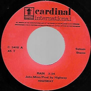 Highway (15) : Rain (7", Single)