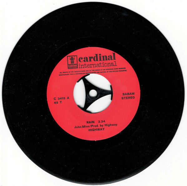 Highway (15) : Rain (7", Single)