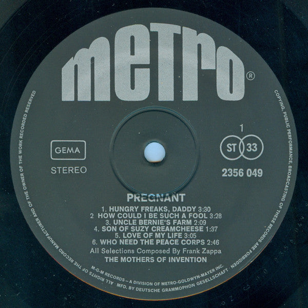 The Mothers : Pregnant (LP, Comp)