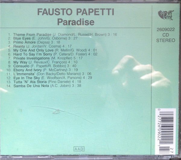 Fausto Papetti : Paradise (CD, Comp)