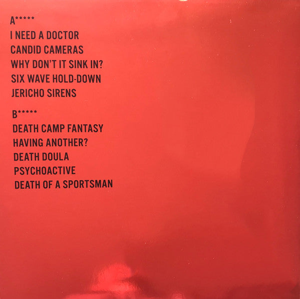 Hot Snakes : Jericho Sirens (LP, Album, Whi)