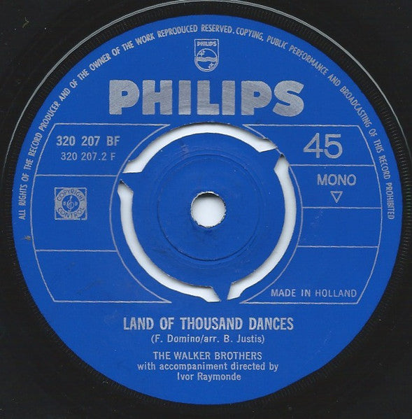 The Walker Brothers : My Ship Is Coming In  (7", Single, Mono)