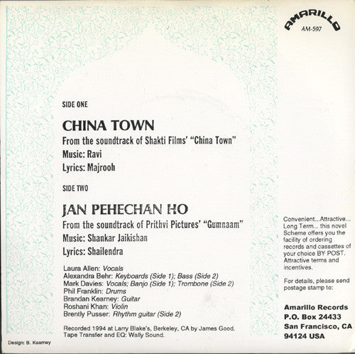 Heavenly Ten Stems : China Town / Jan Pehechan Ho (7")