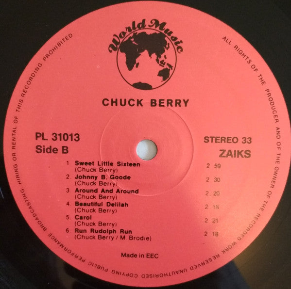 Chuck Berry : Rock And Roll Music (LP, Comp)