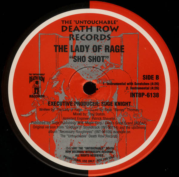 The Lady Of Rage : Sho Shot (12", Promo)