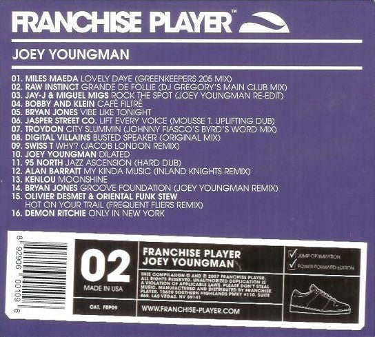Joey Youngman : Franchise Player 02 (CD, Comp, Mixed)