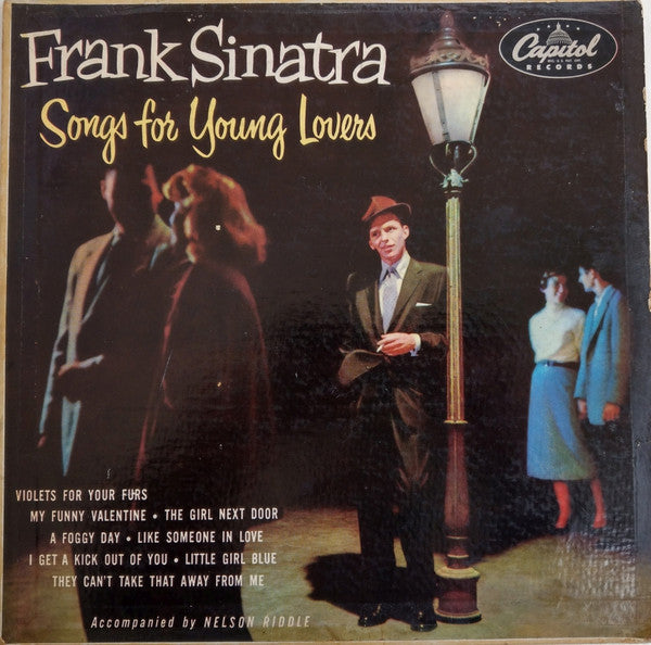 Frank Sinatra : Songs For Young Lovers (10", Album, Mono, Scr)