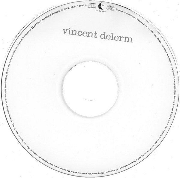 Vincent Delerm : Vincent Delerm (CD, Album)