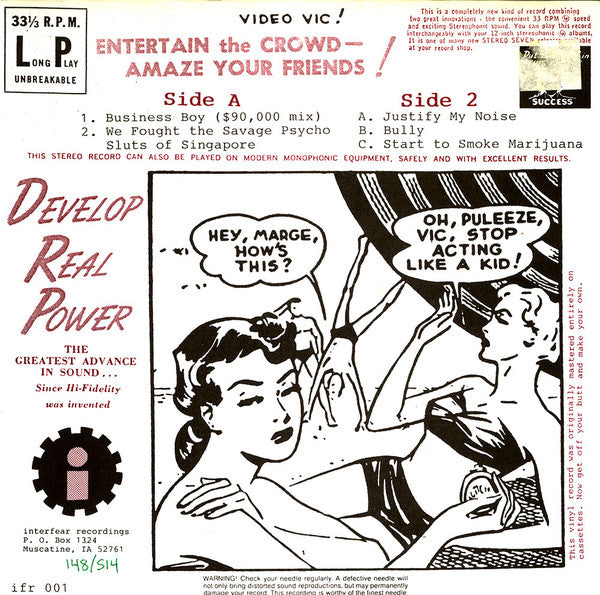 That Chemical Plant : Video Vic! (7", EP)