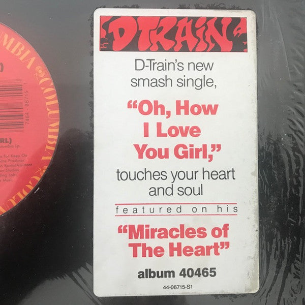 James (D-Train) Williams* : Oh How I Love You (Girl) (12")