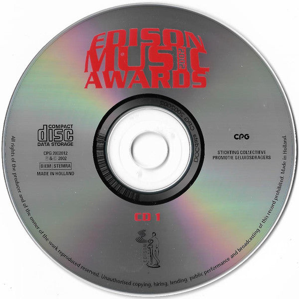 Various : Edison Music Awards (2xCD, Album, Comp)